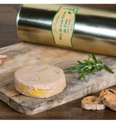 Bloc de foie-gras francés
