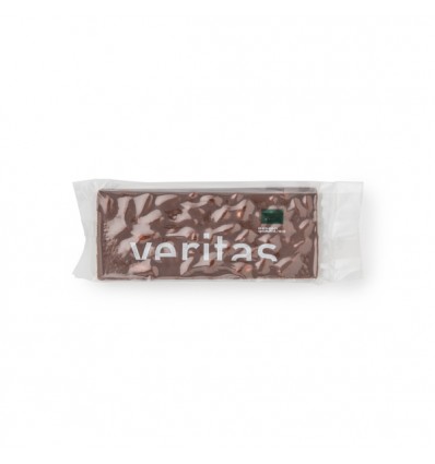 Turrón choco leche alm Veritas 200g ECO