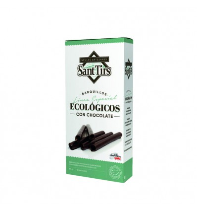 Barquillo choco Sant Tirs 80g (5u) ECO