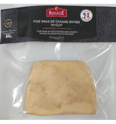 Foie Ànec Micuit Entier Rougié 500g