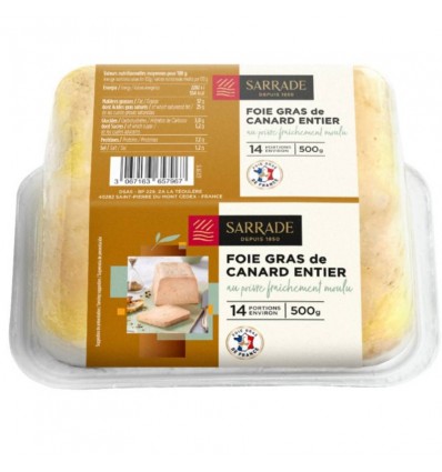 Foie Ànec Micuit Entier 500g