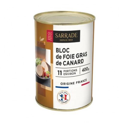 Bloc Foie Pato MiCuit Lata 400g